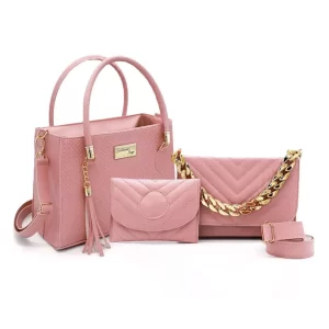 Kit com 3 Bolsas Femininas